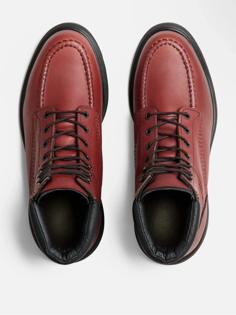 Red Wing SUPERSOLE® Men's 6-inch Soft Toe Boot # 202 burgundy red leather NEW